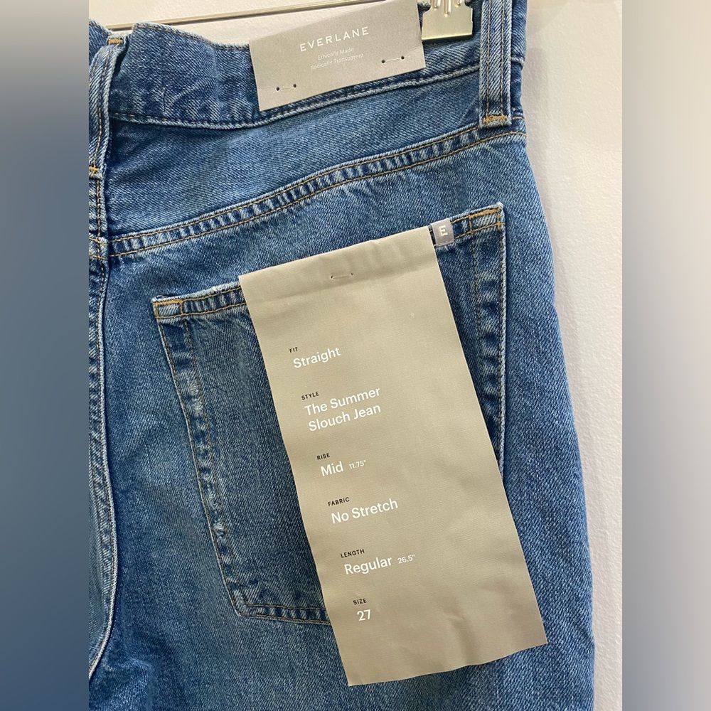 Everlane Summer Slouch Jean - Picture 3 of 4